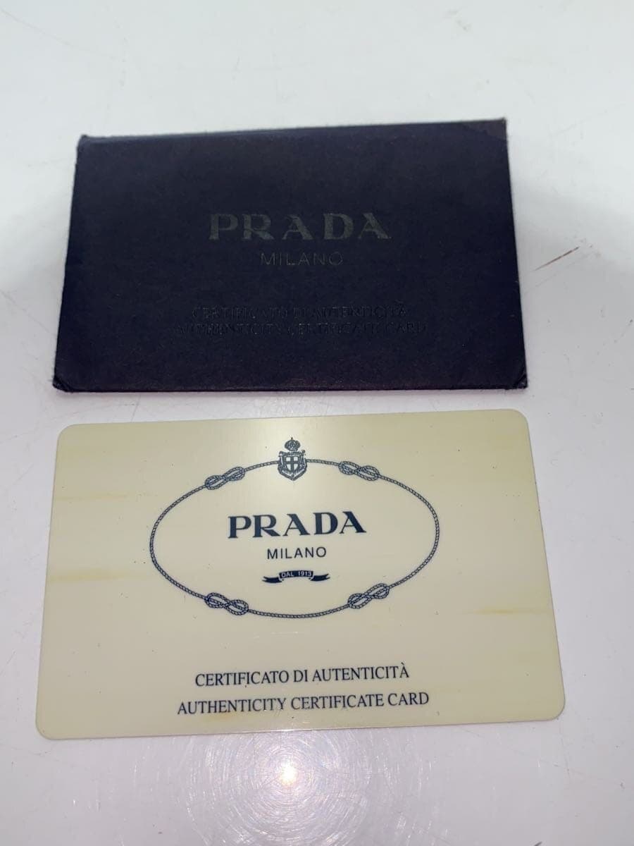 PRADA Backpack Nylon BLK B6677F 7