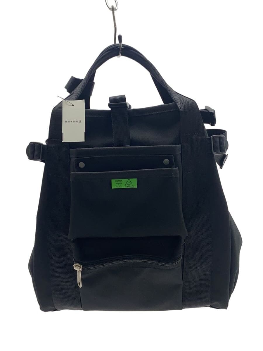 PORTER x YOSHIDA(Yoshida Kaban)Backpack BLK Solid