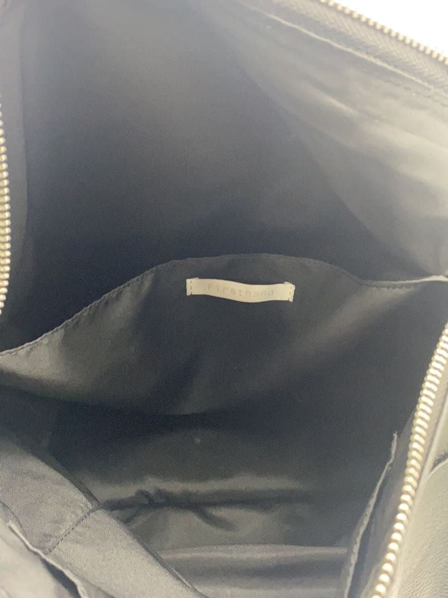 Firsthand Shoulder Bag Cowhide BLK Solid 6