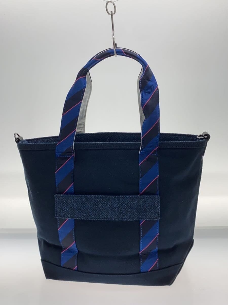 DOUBLELOOP Tote Bag Canvas NVY 3