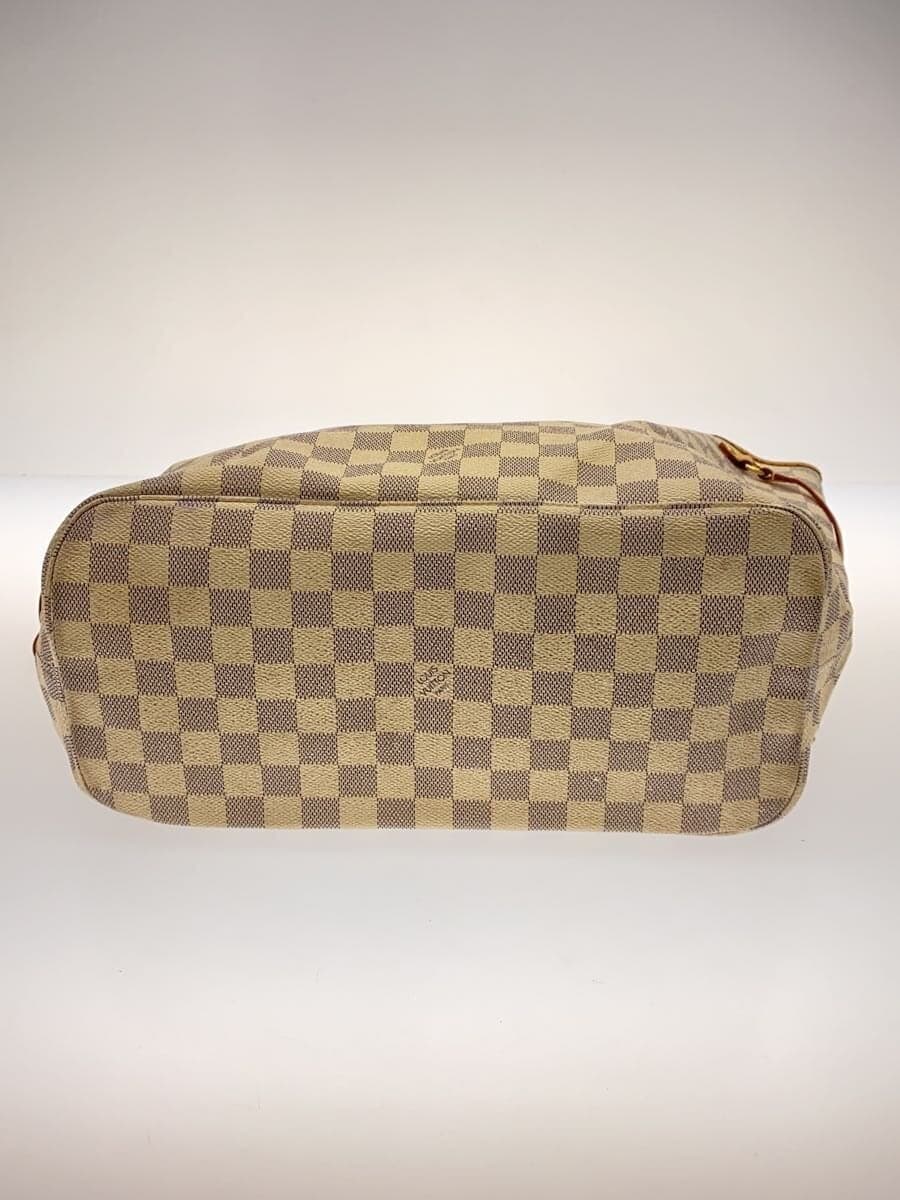 LOUIS VUITTON1)Neverfull MM_Damier Azur PVC WHT All Over Pattern 4