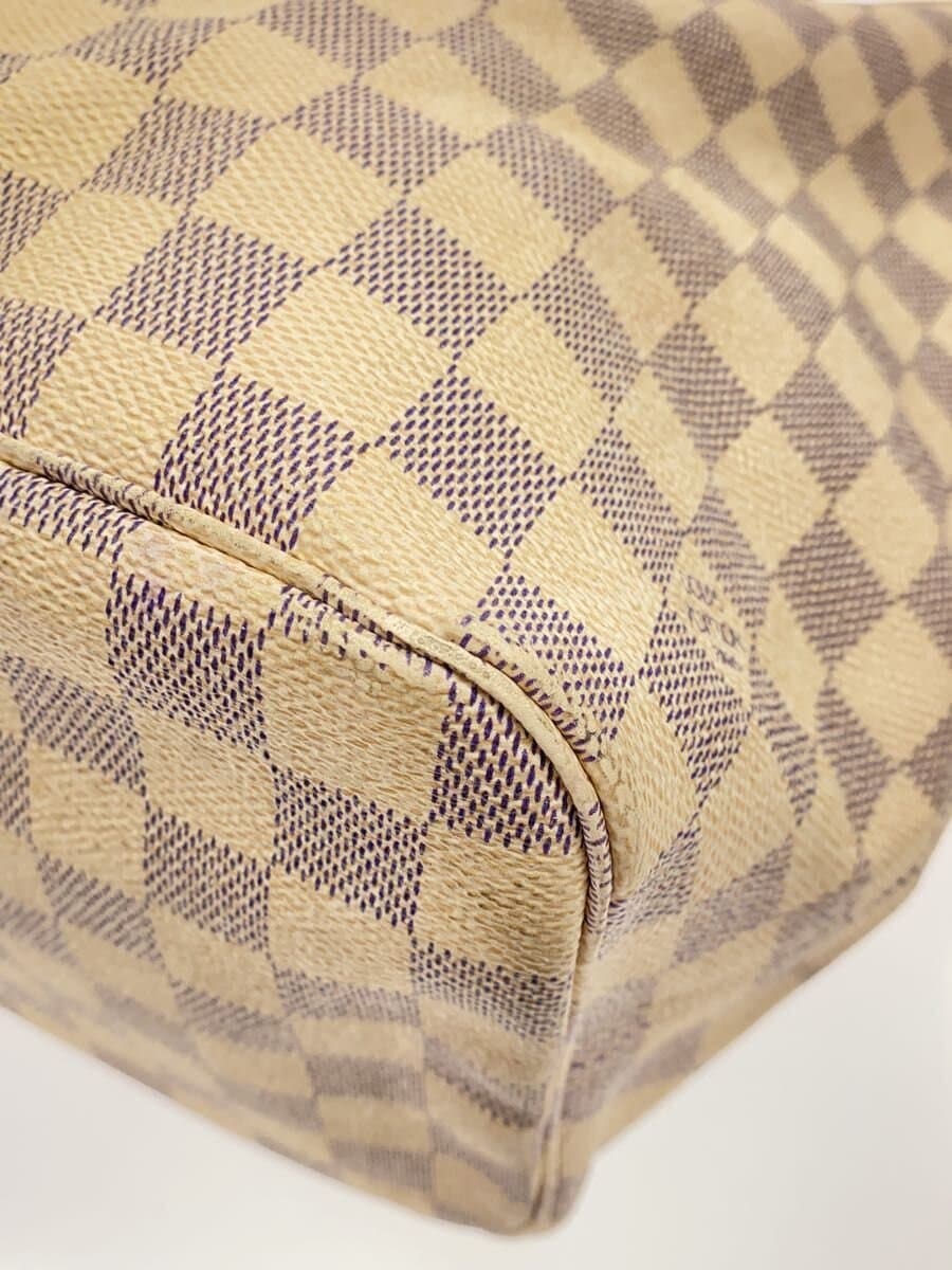 LOUIS VUITTON1)Neverfull MM_Damier Azur PVC WHT All Over Pattern 7