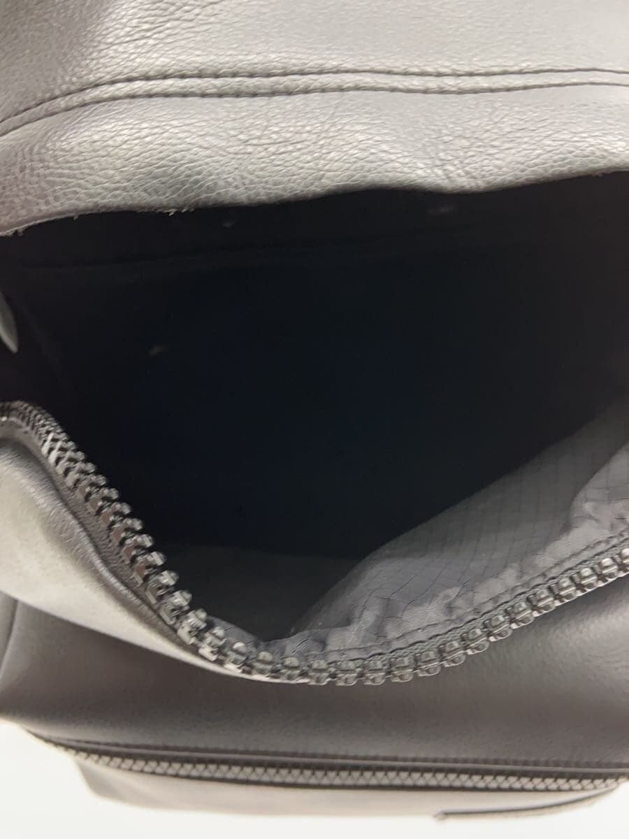 THE NORTH FACE Backpack Leather BLK Solid NM82083 6