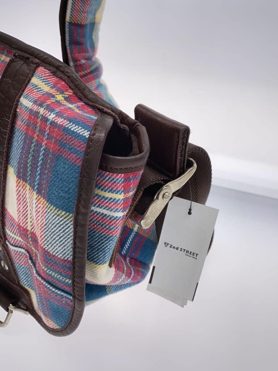 MSPC(master-piece)Shoulder Bag Cotton Multicolor Check 01003-c 2