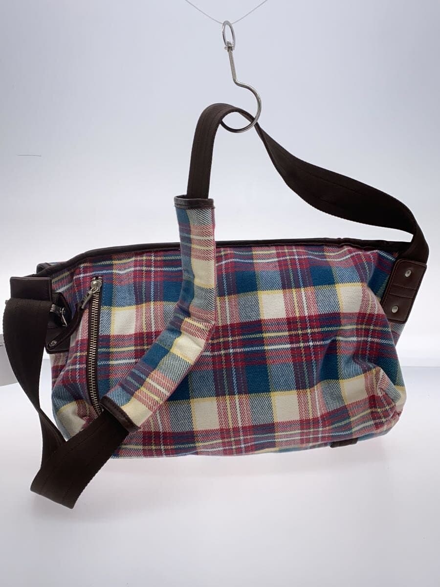 MSPC(master-piece)Shoulder Bag Cotton Multicolor Check 01003-c 3