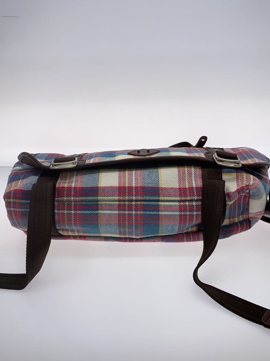 MSPC(master-piece)Shoulder Bag Cotton Multicolor Check 01003-c 4