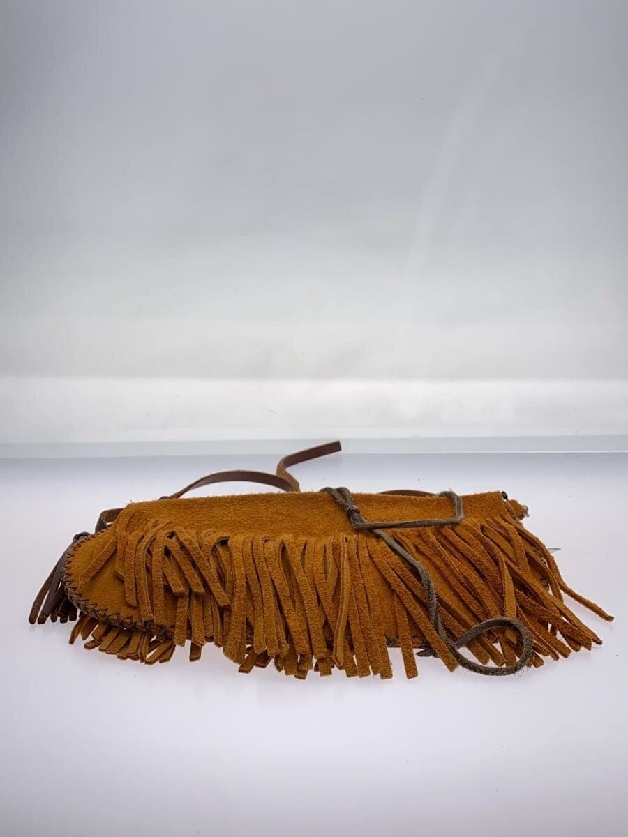 FUNNY Shoulder Bag Suede CML Solid Color 4