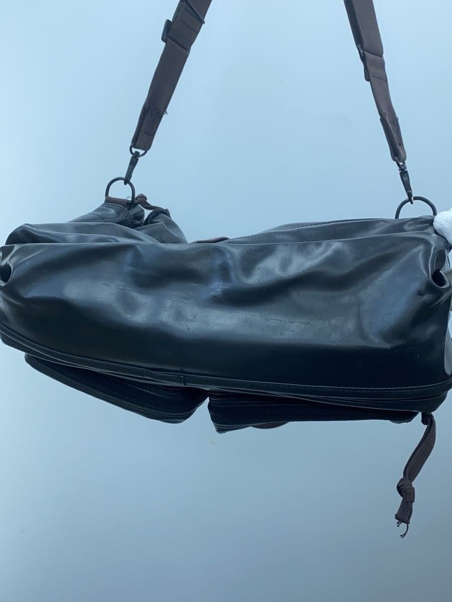 LUGGAGE LABEL Shoulder Bag -- BLK Solid Color 4