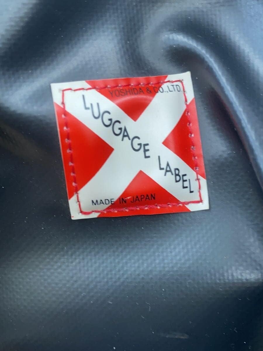 LUGGAGE LABEL Shoulder Bag -- BLK Solid Color 5