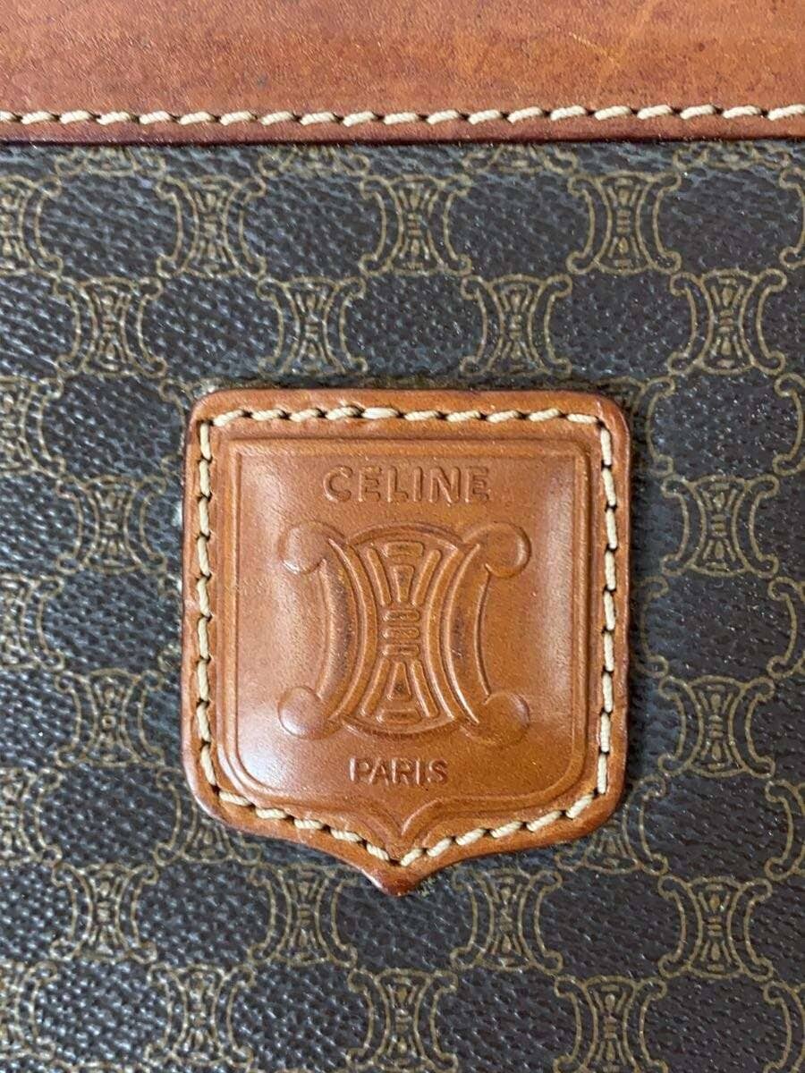 CELINEOLD Macadam Briefcase PVC BRW All Over Pattern 5