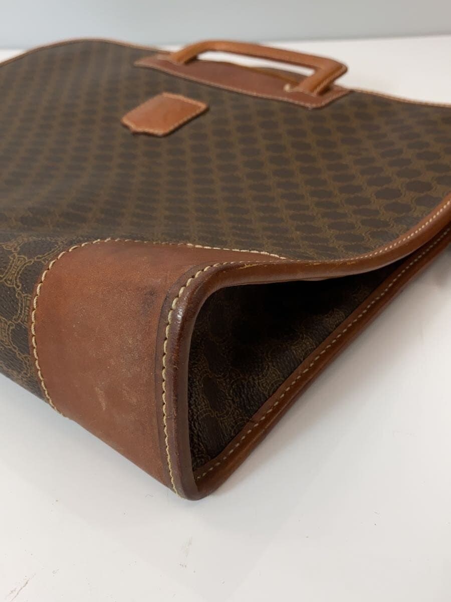 CELINEOLD Macadam Briefcase PVC BRW All Over Pattern 7