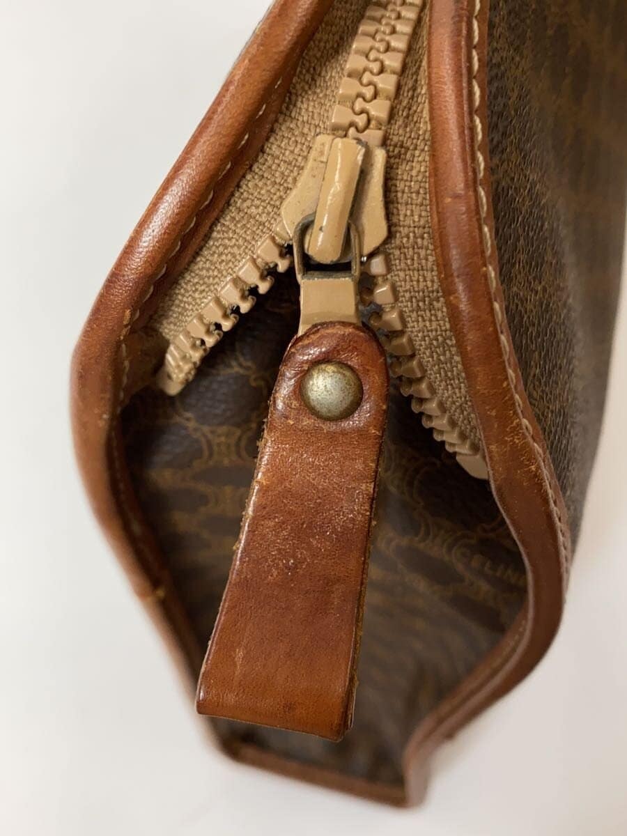 CELINEOLD Macadam Briefcase PVC BRW All Over Pattern 9