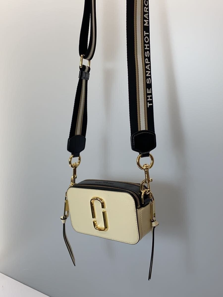 MARC JACOBS SNAP SHOT Shoulder Bag Leather CRM M0012007 2