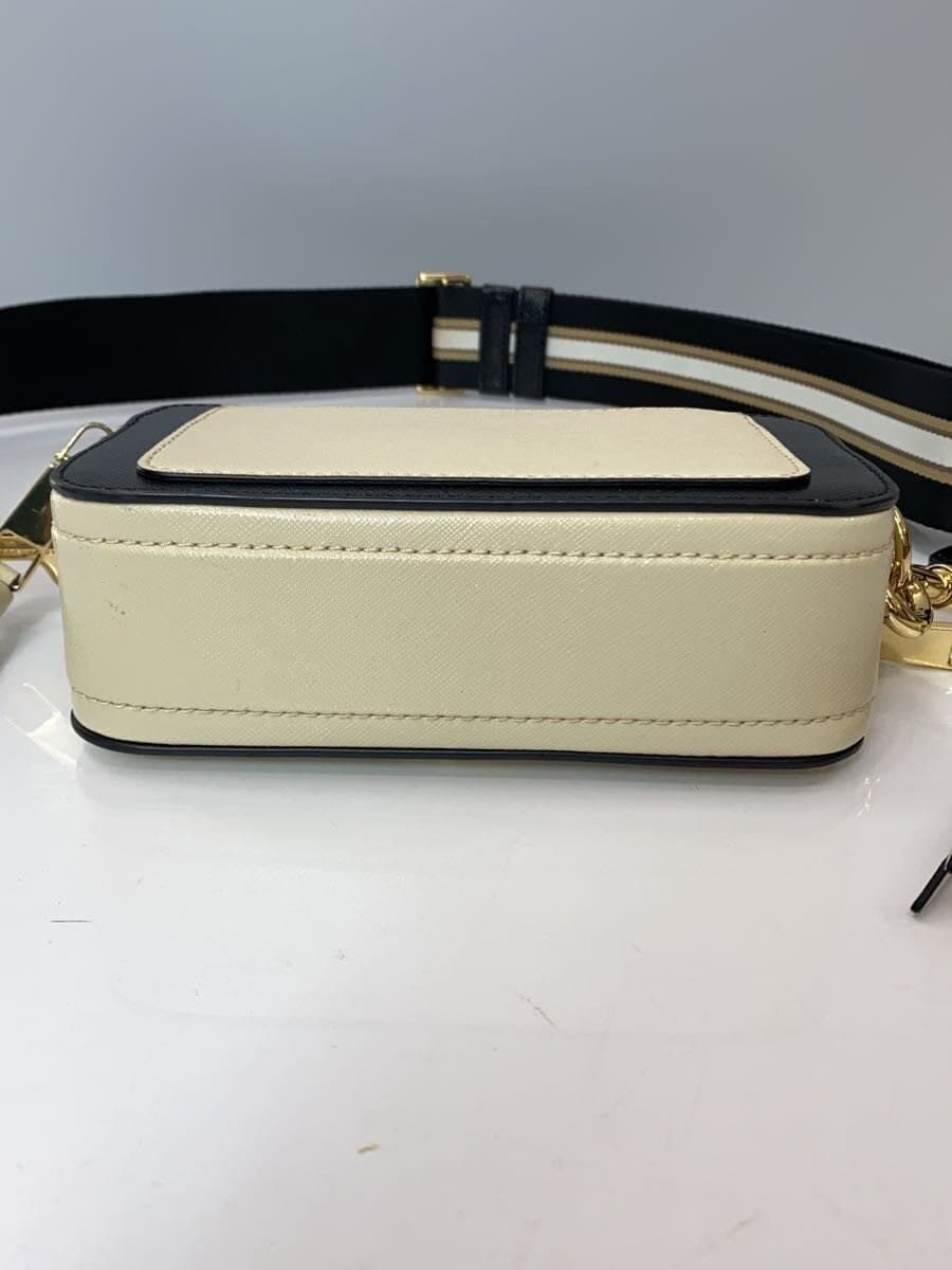 MARC JACOBS SNAP SHOT Shoulder Bag Leather CRM M0012007 4