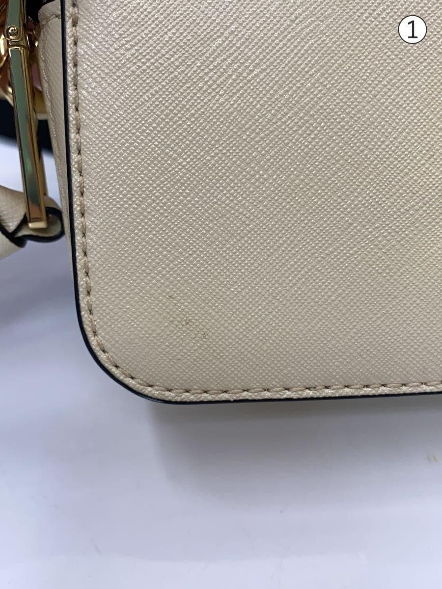 MARC JACOBS SNAP SHOT Shoulder Bag Leather CRM M0012007 7