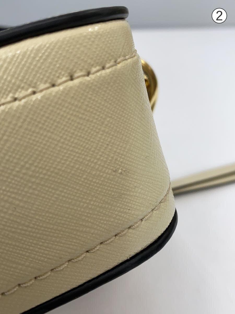 MARC JACOBS SNAP SHOT Shoulder Bag Leather CRM M0012007 8