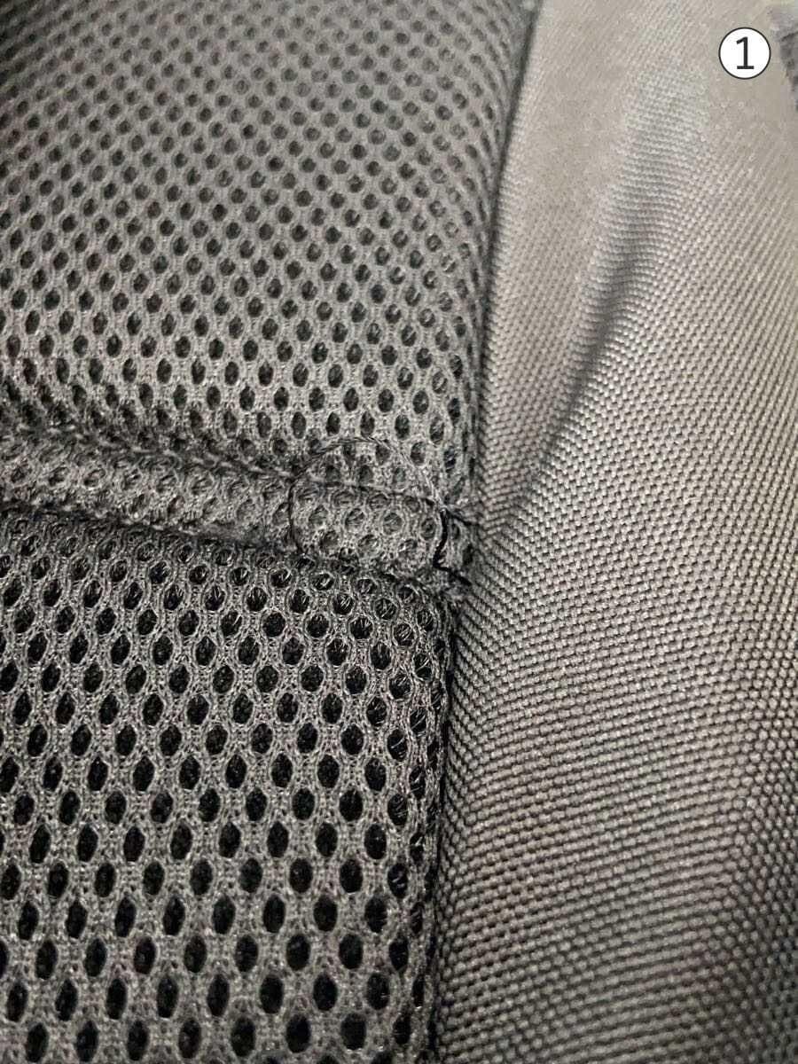 THE NORTH FACE backpack -- BLK plain NM82181A 7