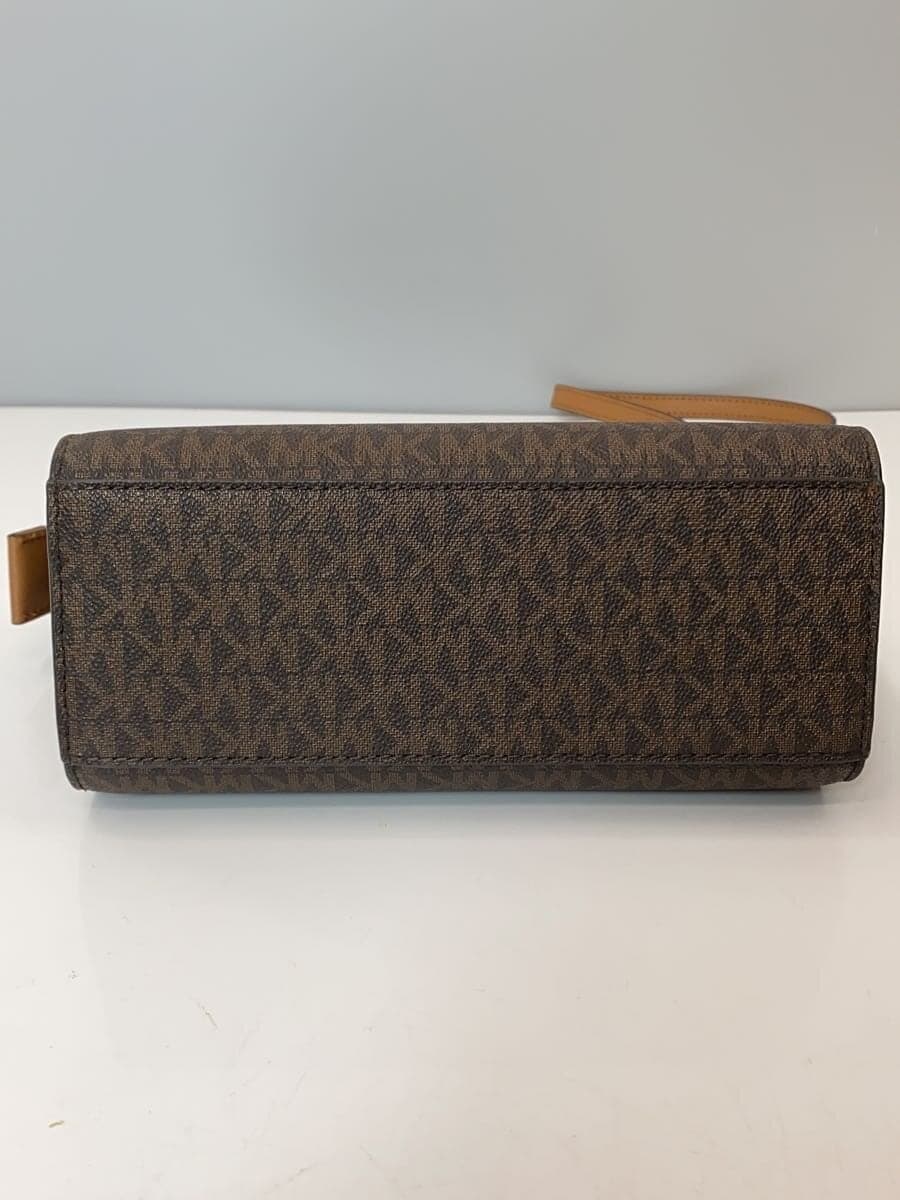 MICHAEL KORS shoulder bag PVC BRW all-over pattern 35h8glmm2b 4