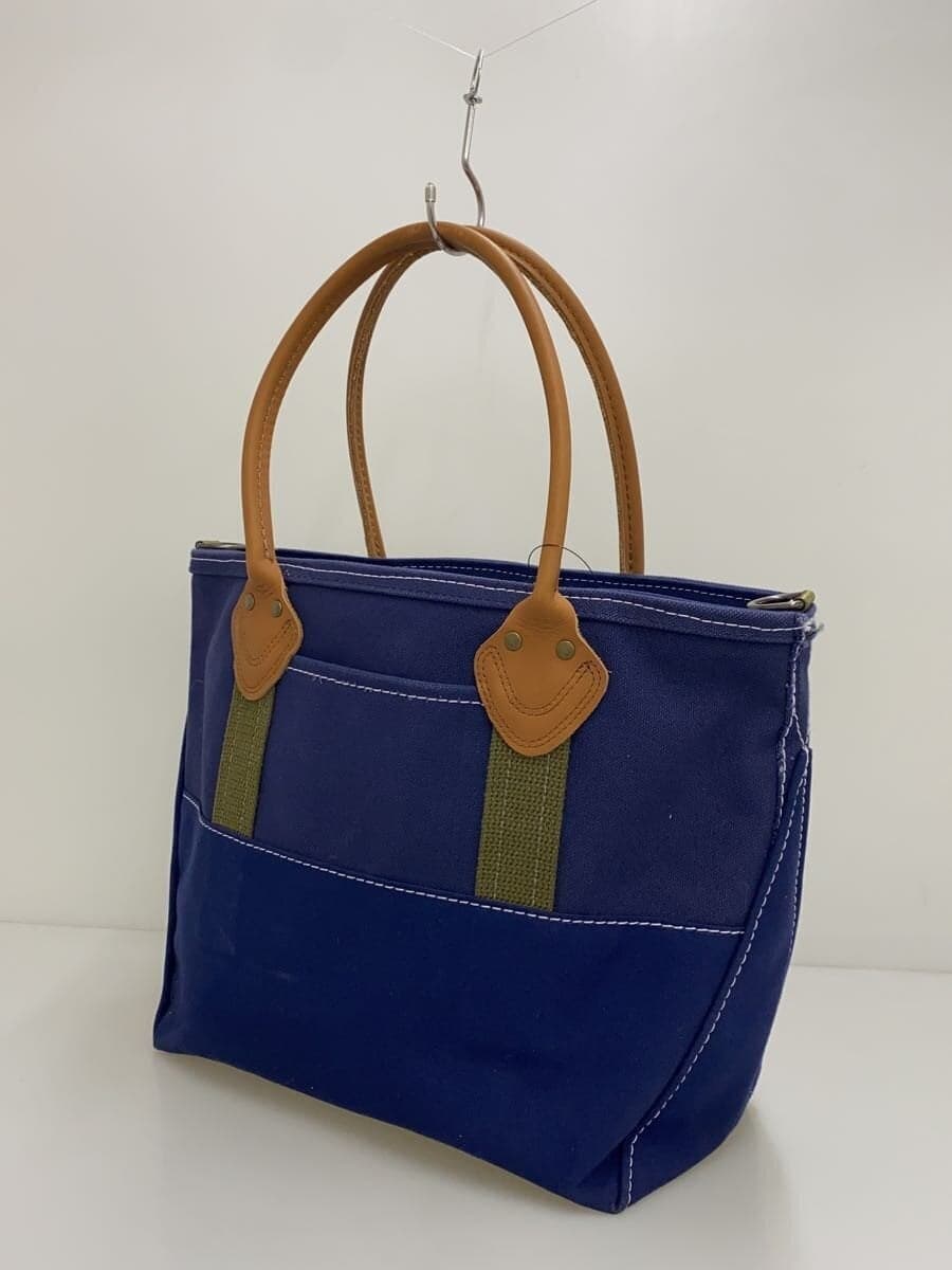 L.L.Bean x BEAMS Tote Bag Cotton NVY 524629 2