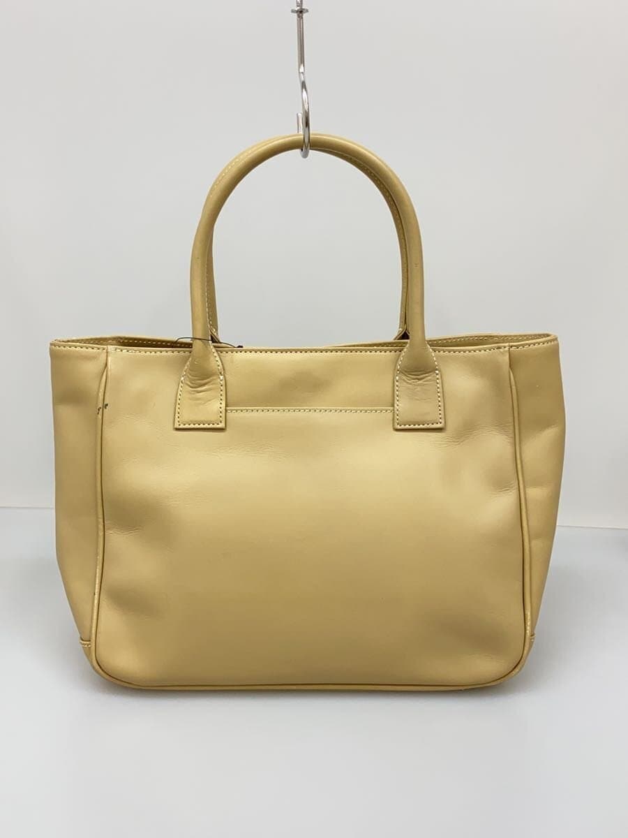 MARGARET HOWELL Handbag Leather BEG Solid 3