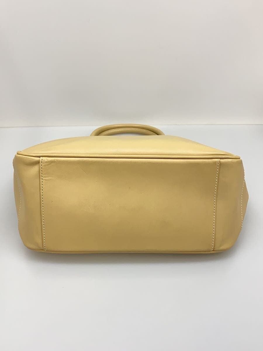 MARGARET HOWELL Handbag Leather BEG Solid 4