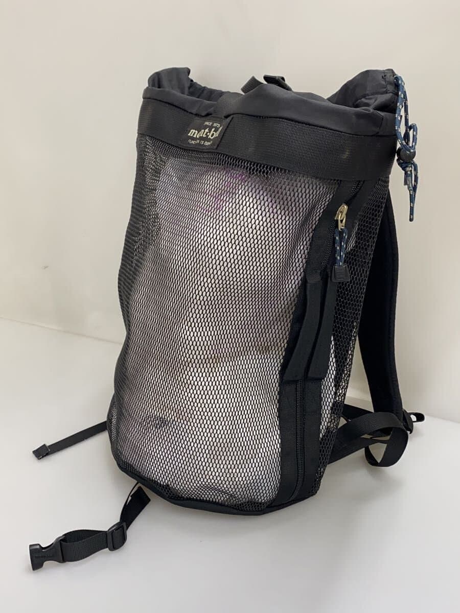 mont-bell Backpack Mesh Gear Container Polyester BLK 2