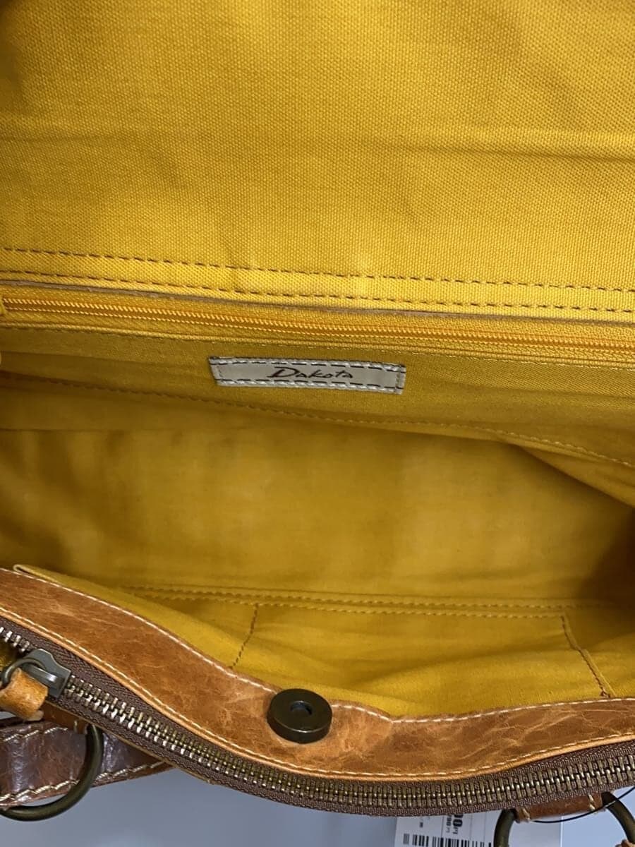 DAKOTA Handbag Leather CML Solid 6