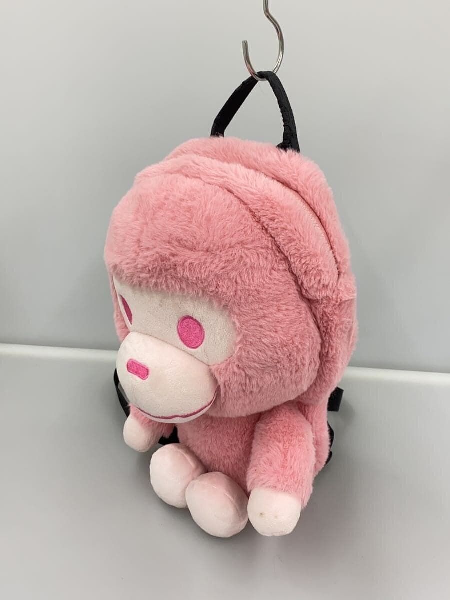 A BATHING APE Shoulder Bag Faux Fur PNK Solid 0MXBGW4235XXP 2