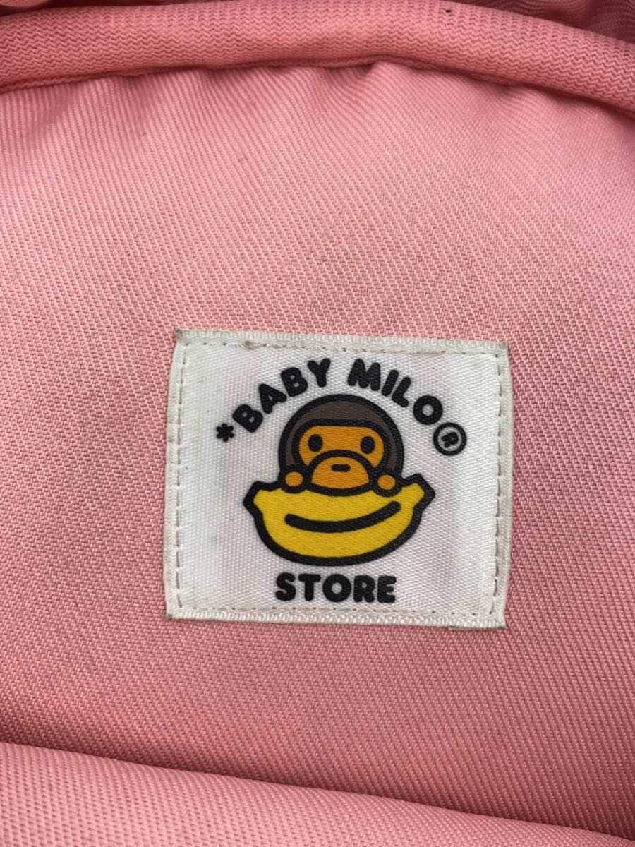 A BATHING APE Shoulder Bag Faux Fur PNK Solid 0MXBGW4235XXP 5