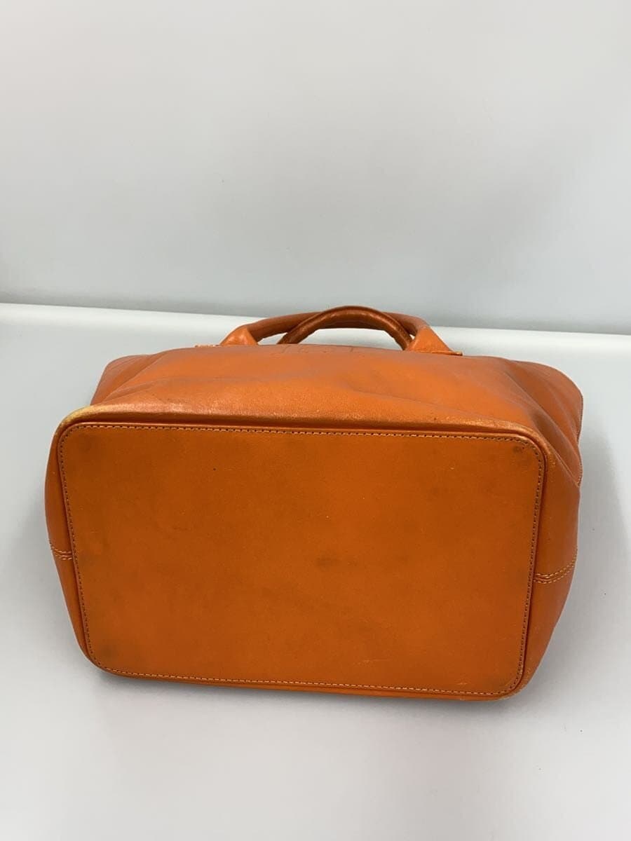 HIROFUH Logo Tote Bag Leather ORN 4