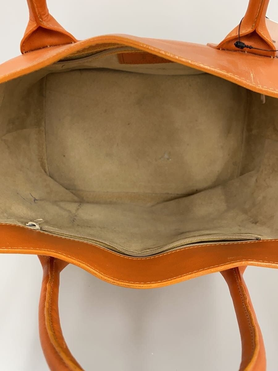 HIROFUH Logo Tote Bag Leather ORN 6