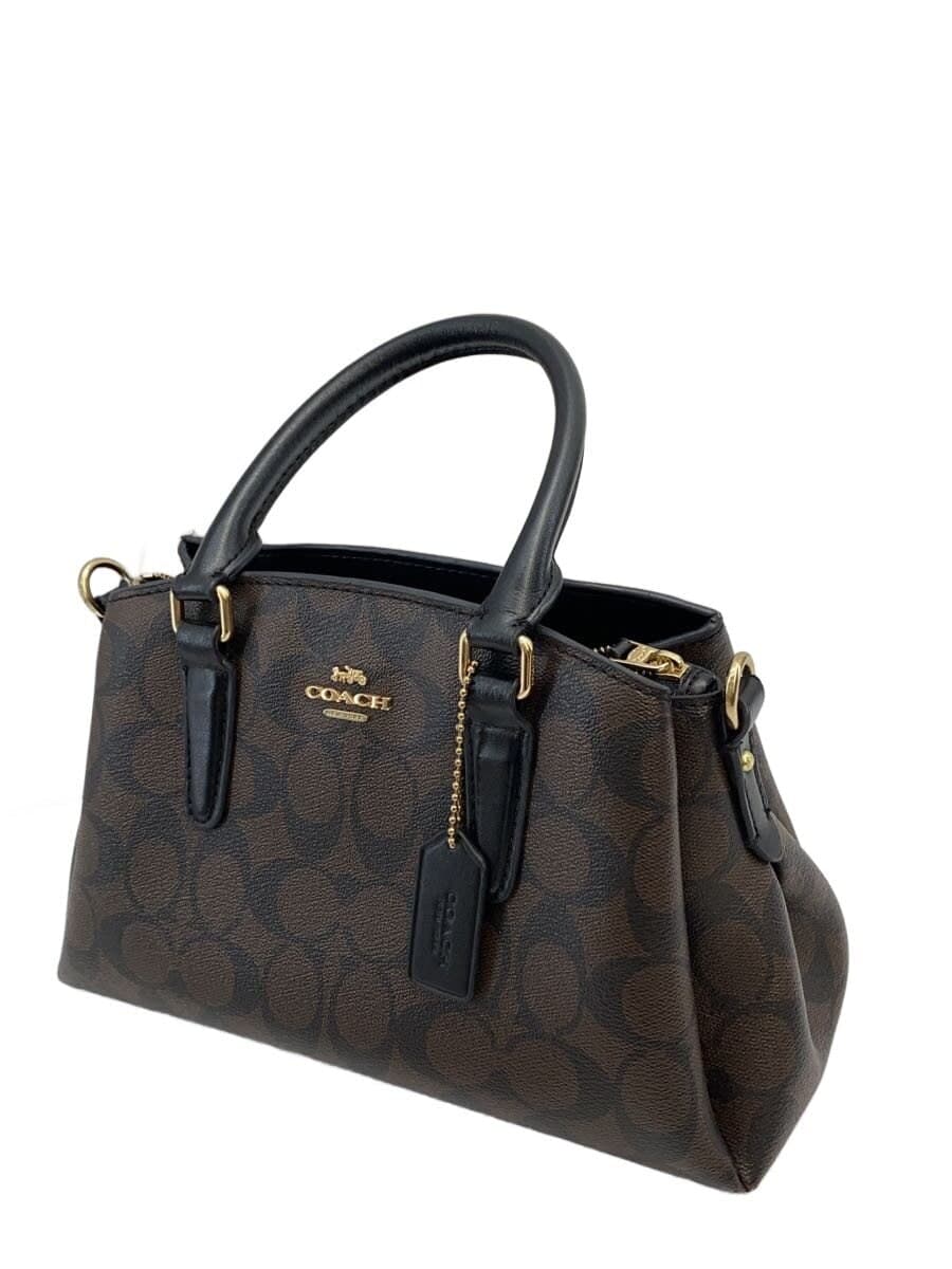 COACH Mini Sage Carryall_Signature_Brown PVC BRW 2
