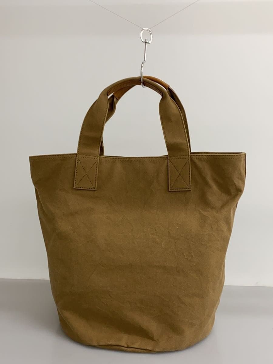 MARGARET HOWELL Tote Bag Canvas CML Solid 3