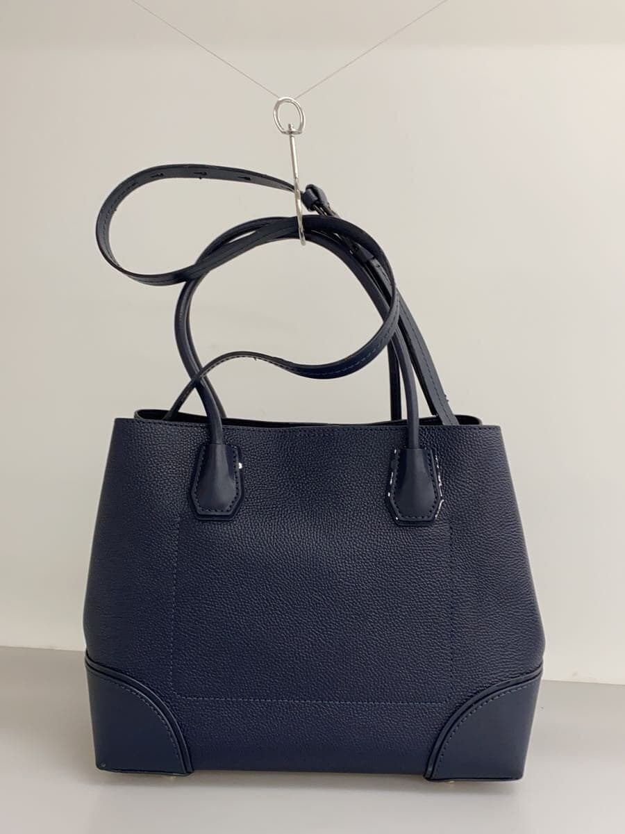 MICHAEL KORSMERCER GALLERY 2-Way Tote Bag Shoulder Bag Leather NVY 30H7GZ5T6T 3