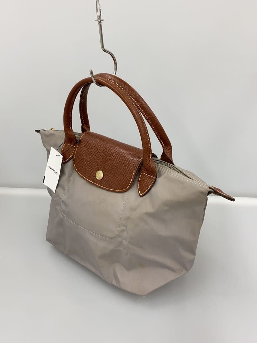 LONGCHAMP Tote Bag PVC GRY 2