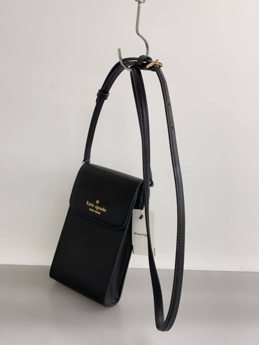 kate spade new york Shoulder Bag Leather BLK KC592 2