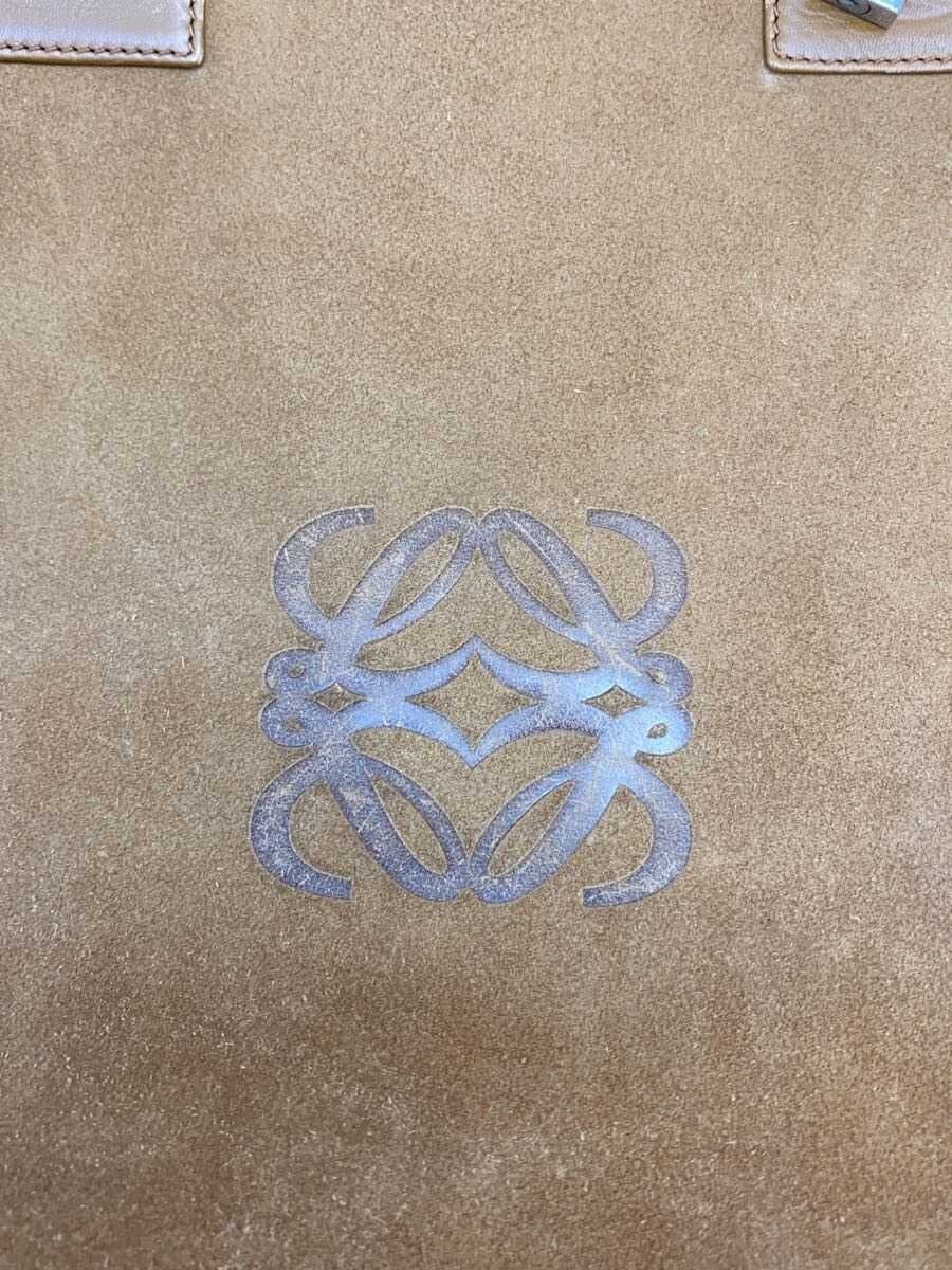 LOEWE tote bag suede BRW 5