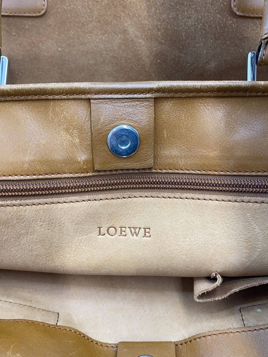 LOEWE tote bag suede BRW 8