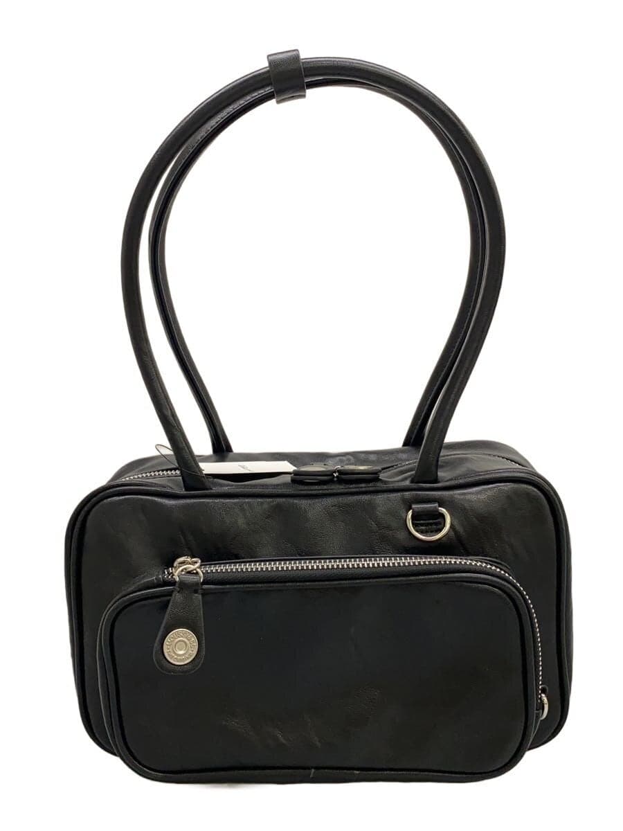 MOUSSYBIG POCKET Mini Tote Tote Bag Leather BLK