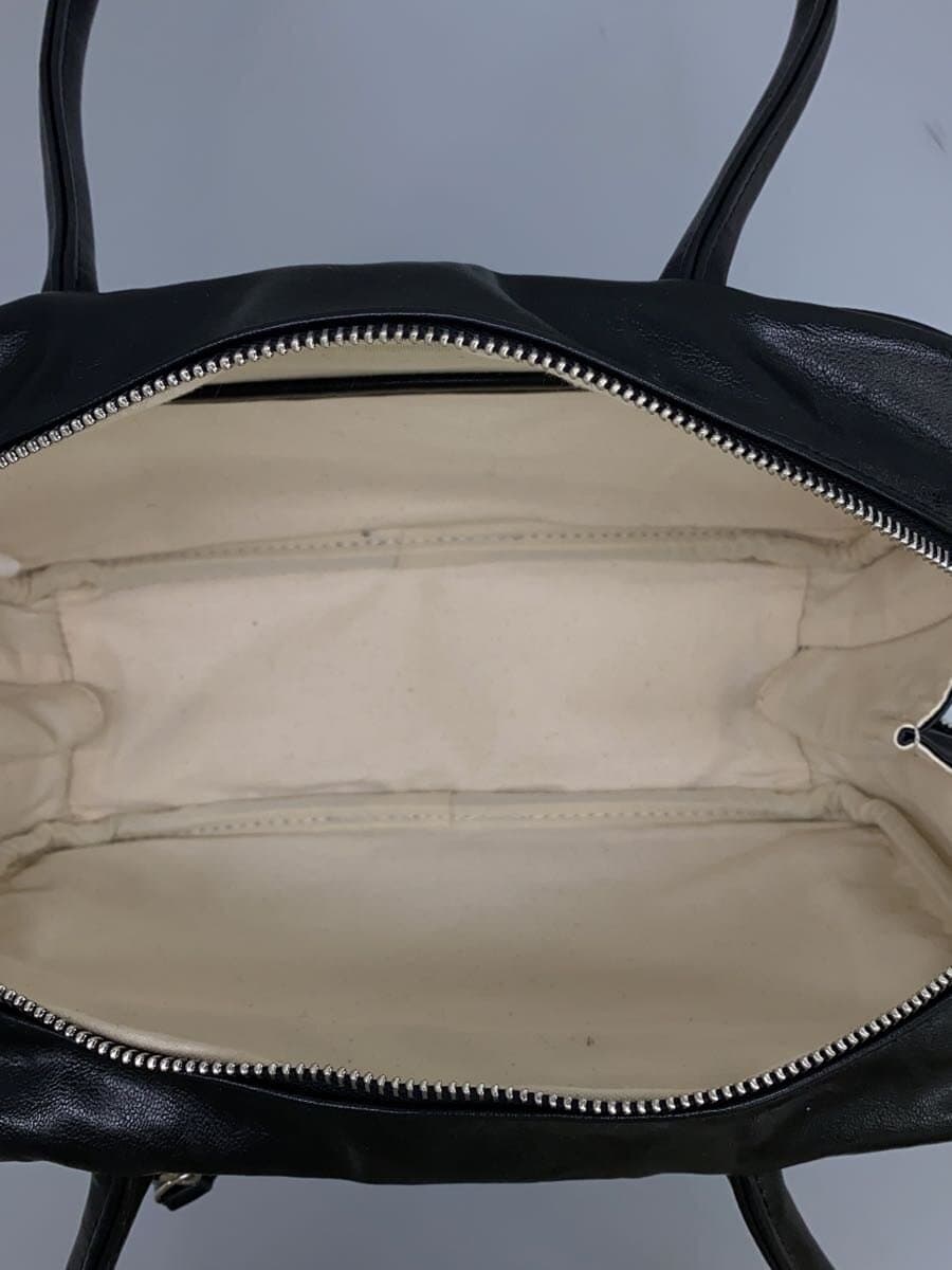 MOUSSYBIG POCKET Mini Tote Tote Bag Leather BLK 6