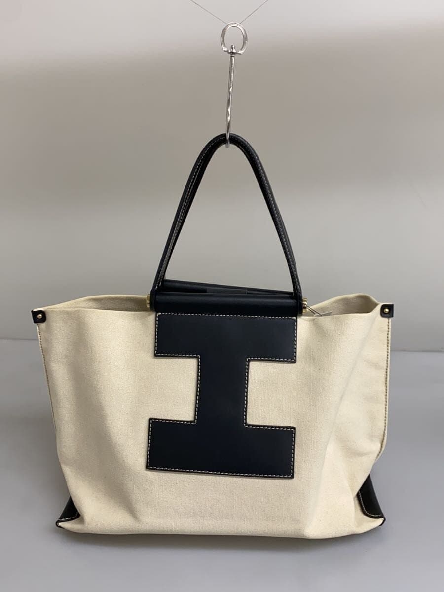 IACUCCI Sorbet M Tote Bag Canvas CRM Solid 3