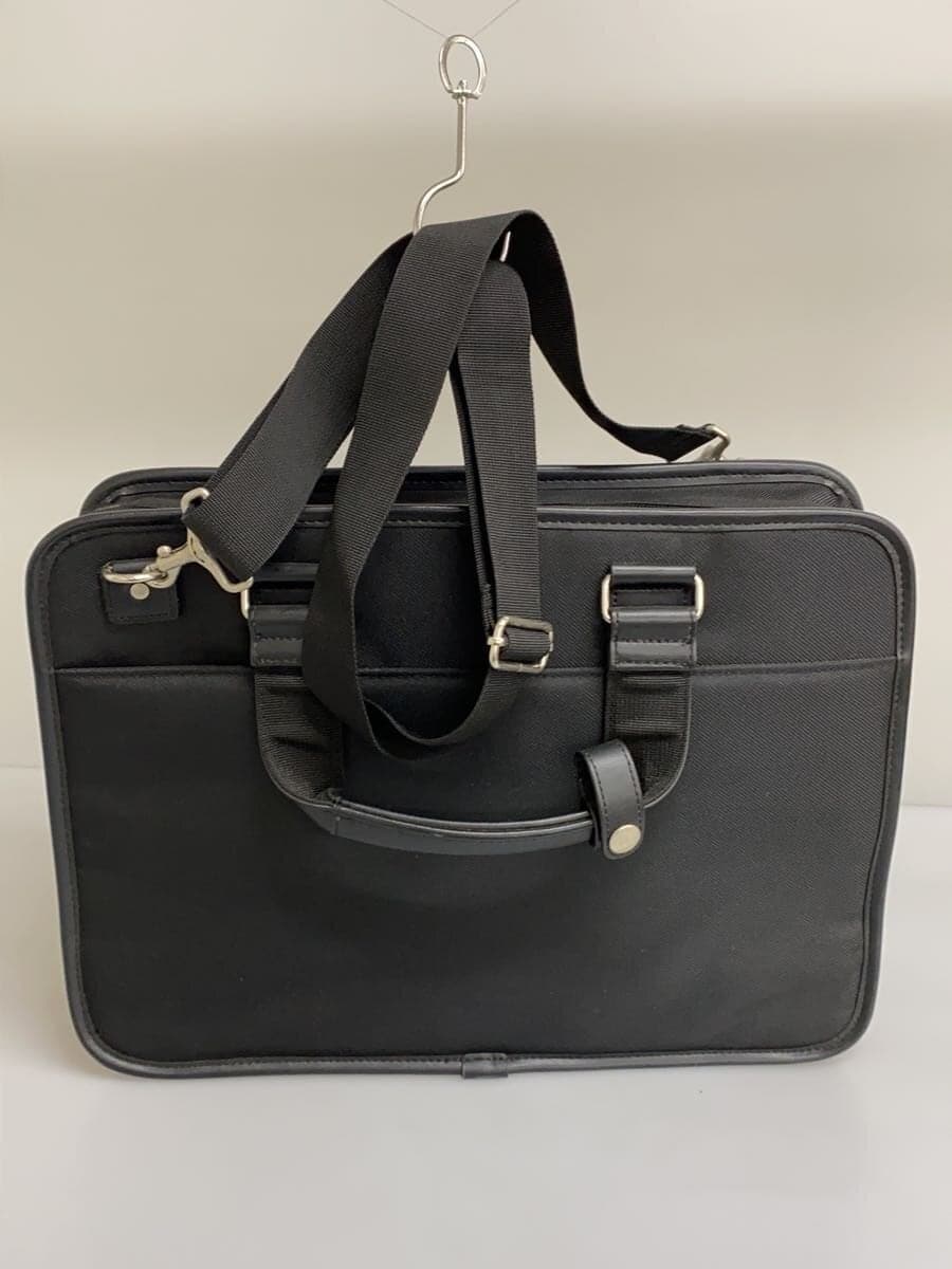 A.S.M(ATELIER SAB MEN)Briefcase BLK Solid 3