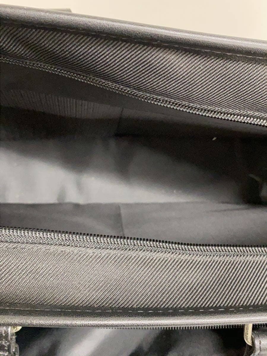 A.S.M(ATELIER SAB MEN)Briefcase BLK Solid 6