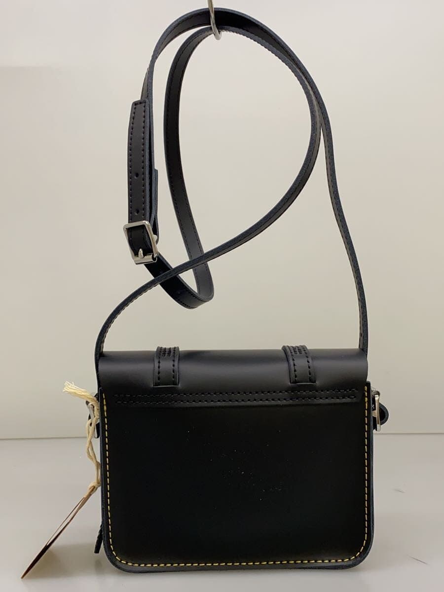 Dr.Martens7 Inch Satchel Bag Shoulder Bag Leather BLK AB098001 3