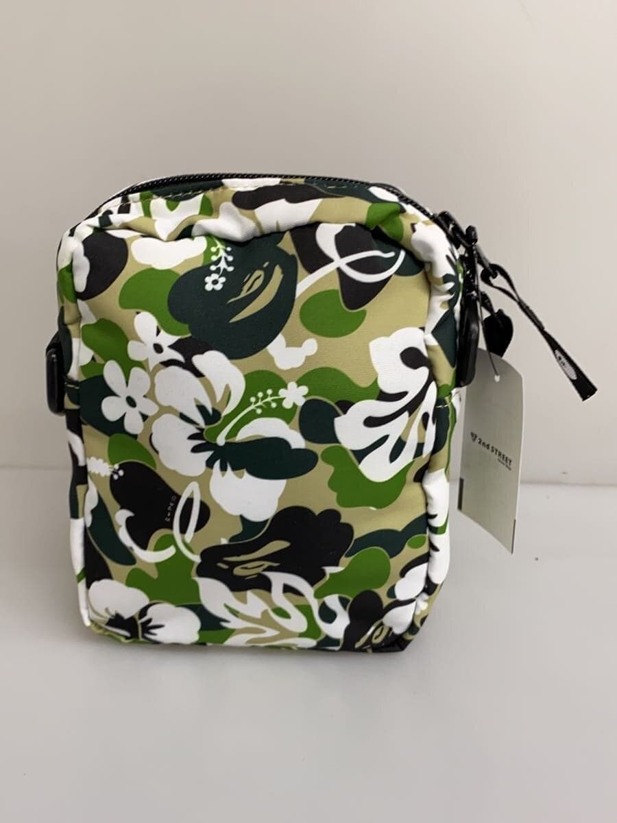 A BATHING APE Pouch Nylon GRN 3