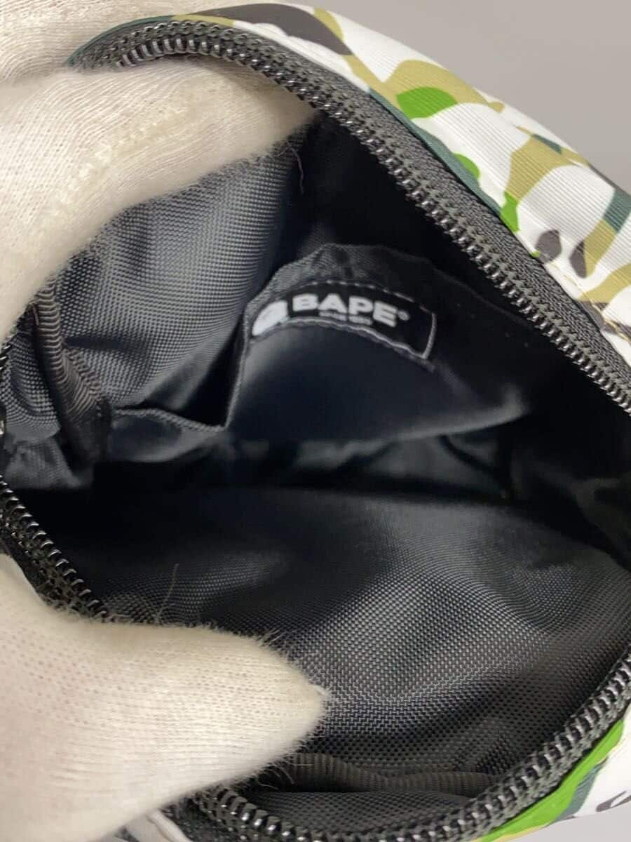 A BATHING APE Pouch Nylon GRN 6