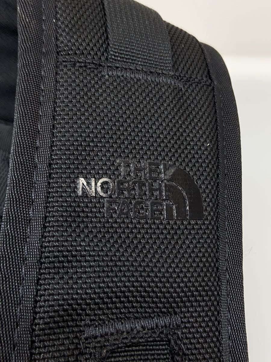THE NORTH FACE backpack -- BLK all-over pattern NM81939 has damage 5