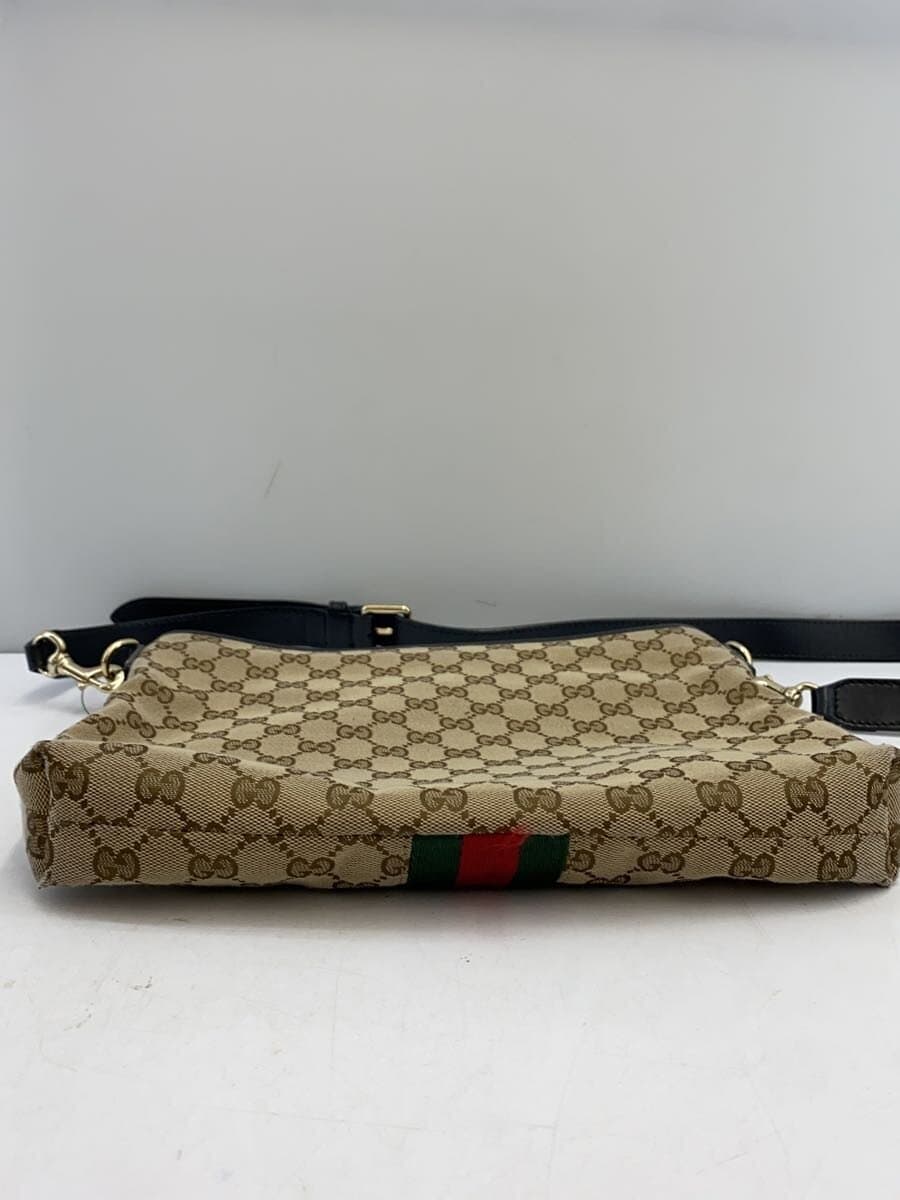 GUCCI Shoulder Bag_GG Canvas Canvas BEG Monogram 4