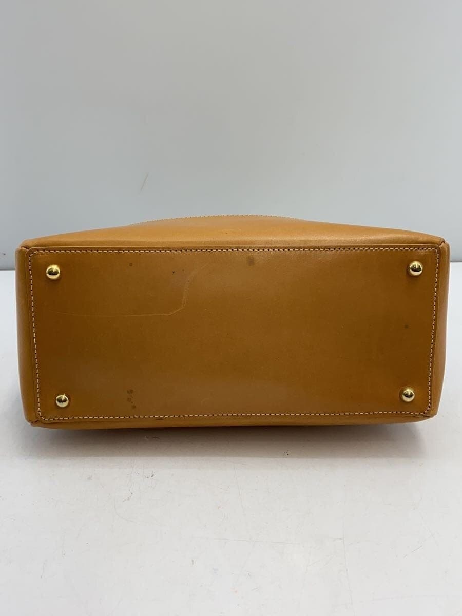 CELINE Mini Boston Bag Handbag Macadam Leather BRW All Over Pattern 4