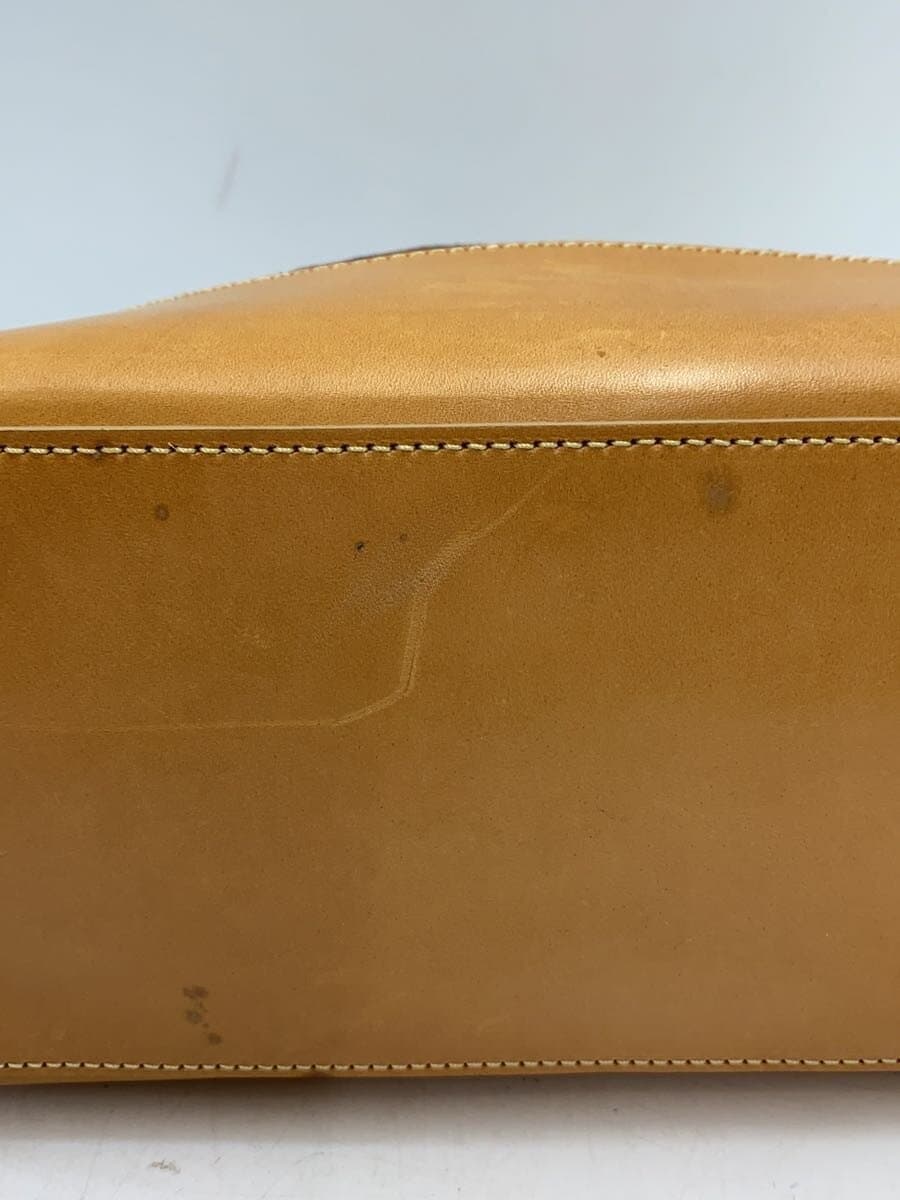 CELINE Mini Boston Bag Handbag Macadam Leather BRW All Over Pattern 8